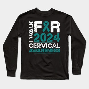 Cervical Awareness Walk 2024 Long Sleeve T-Shirt